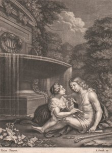 Vénus Retenant Adonis de la Chasse - John Smith