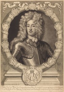 John, Comte de Mar, Lord Erskine - John Smith after Sir Godfrey Kneller