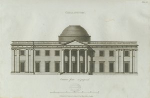 Chillington Hall : gravure - John Soane