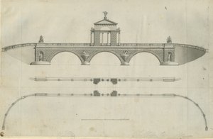 Chillington Park - Pont proposé, nd [1789]
