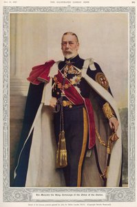 Le roi George V (1865-1936) Souverain de l