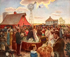 Baptême au Kansas, Planche de Livre