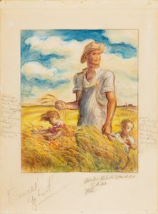 Notre bonne terre - John Steuart Curry