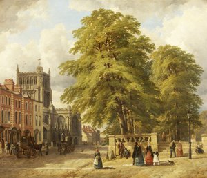 Vue de College Green