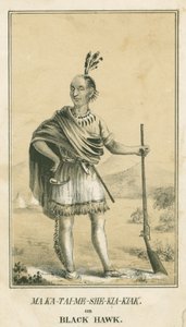 Ma Ka-Tai-Me-She-Kia-Kiak ou Black Hawk, 1840 - John T. Bowen