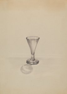 Verre de liqueur, vers 1936