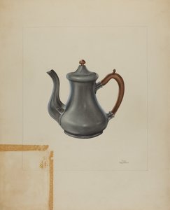 Théière en étain - John Tarantino