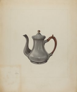 Théière en étain - John Tarantino