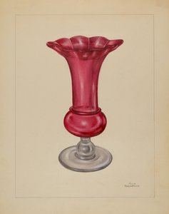 Vase, vers 1936