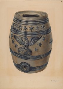 Tonneau de vin, vers 1939