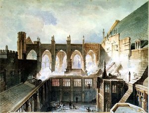 La Destruction de la Chapelle St. Stephen, Westminster - John Taylor