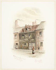 Vieille maison Low Friar Street, Newcastle upon Tyne - John Teasdale