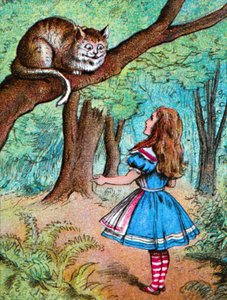 Alice et le Chat du Cheshire