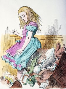 Alice entourée d