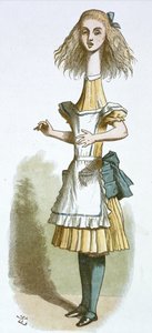 Alice au long cou - John Tenniel
