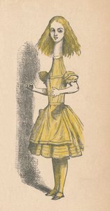 Alice au long cou, 1889 - John Tenniel