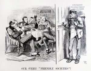 Caricature de John Tenniel intitulée 