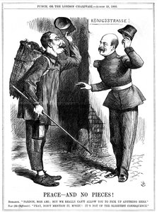Paix - et pas de morceaux !, 1866 - John Tenniel