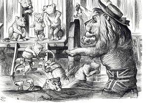 Les conseils de Punch aux vacanciers britanniques en bord de mer - John Tenniel