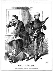 Arbitres rivaux, 1866 - John Tenniel