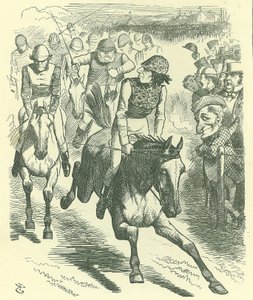 Le Derby - John Tenniel
