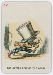 Le Chapelier quittant la Cour - John Tenniel
