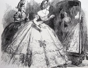 La dame hantée - John Tenniel