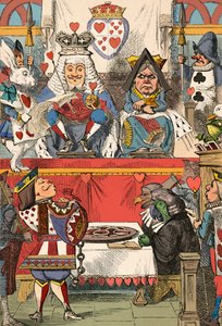 Le Roi et la Reine de Cœur en Cour, 1889