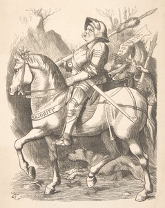Le Chevalier et son Compagnon Punch, 5 mars 1887, 1887 - John Tenniel
