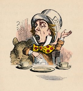 Le Chapelier fou, 1889 - John Tenniel