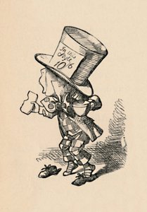Le Chapelier fou au tribunal, 1889