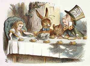 Le thé chez le Chapelier fou - John Tenniel