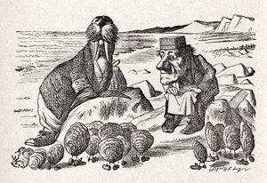 Le Morse et le - John Tenniel