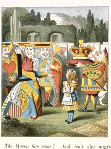 La reine en colère. La Reine de Cœur.