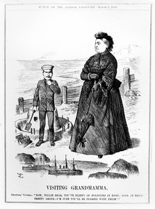 Visite à grand-maman, illustration de 