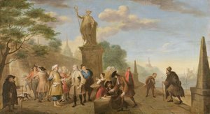 Allégorie du Commerce, 1743