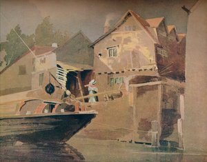 La rivière, King Street, Norwich - John Thirtle