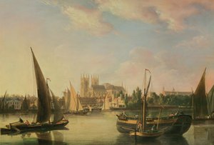 Vue de Westminster - John Thomas Serres