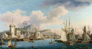 Port de Leith, 1825