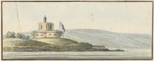Château de St. Maws, Falmouth, Est Sud-Est - John Thomas Serres