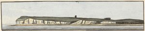 Le North Foreland (un des trois dessins sur un montage)