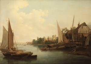 La Tamise à Lambeth, vers 1810 (huile sur toile)