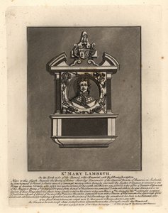 Effigie funéraire de Robert Scott, officier de l