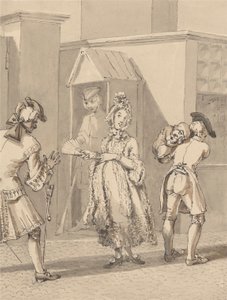 Hogarth portant l