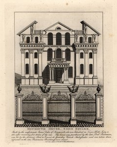 Maison Monmouth, Soho Square, démolie en 1773