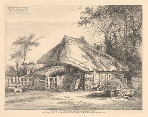 Près de chez M. Teshmaker à Edmonton, banlieue extérieure - Nord - John Thomas Smith
