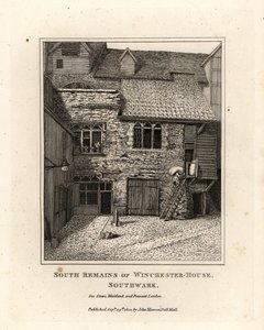 Vestiges sud de Winchester House, Southwark