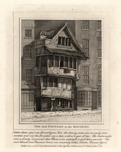 La vieille fontaine dans la paroisse de Minories, Londres - John Thomas Smith