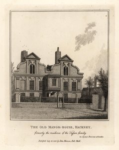 La vieille maison de maître, Hackney, ancienne résidence de la famille Tyssen - John Thomas Smith