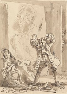 La chemise exposée - John Thomas Smith